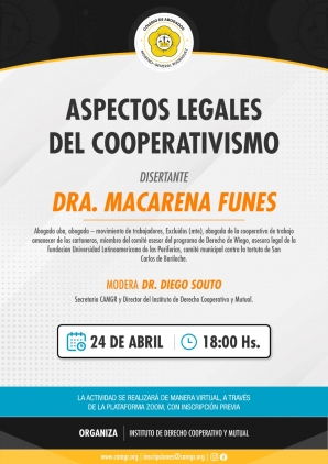 ASPECTOS LEGALES DEL COOPERATIVISMO